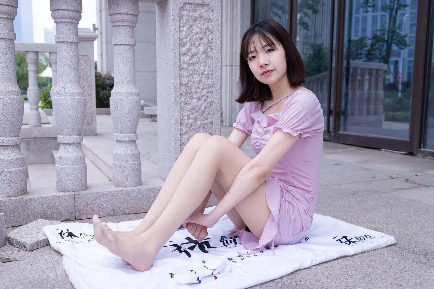 [BoBoSocks袜啵啵]NO.001 小甜豆-帆布鞋、白棉袜、肉丝 [138P]插图5